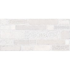 Декор 23x50 Brick серый